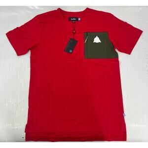 Cookies Contraband Jersey SS Knit RED SZ Medium NWT